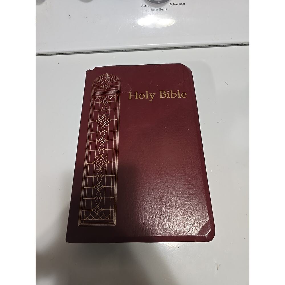 Vintage King James Version (KJV) Holy Bible Giant Print Reference Edition Book